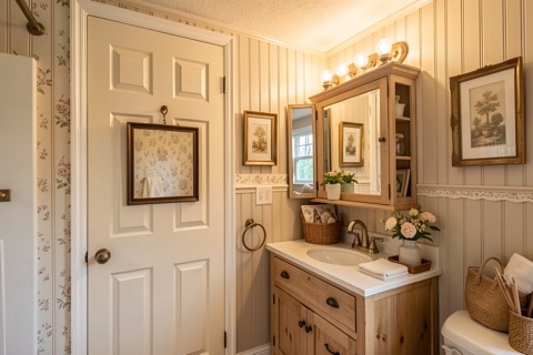 Powder bath — Cozy Cottage