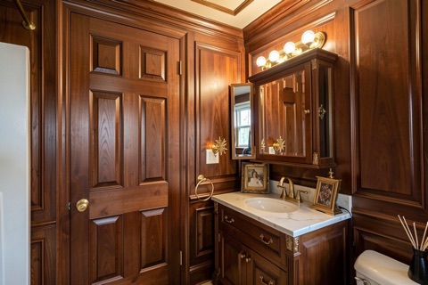 Powder bath — Traditional Elegant