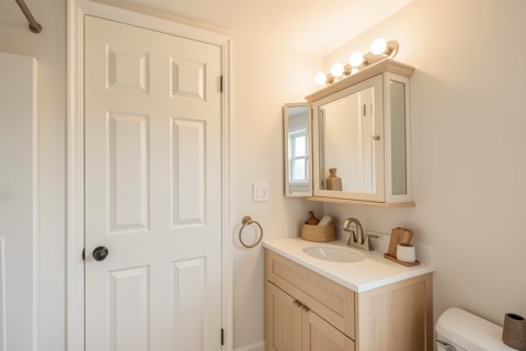 Powder bath — Warm Minimalist
