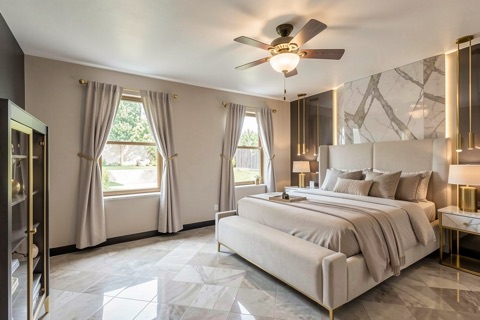 Primary bedroom — Contemporary Luxe