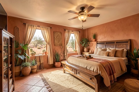 Primary bedroom — Desert Southwest