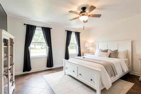 Primary bedroom — Modern Farmhouse